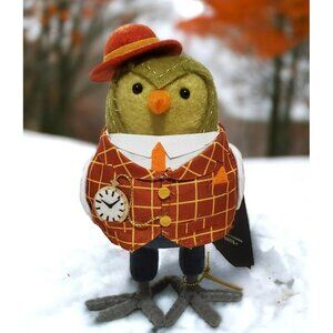 New Featherly Friends Bird OATS Green Fall Halloween Vest Suit Hat Watch 2023